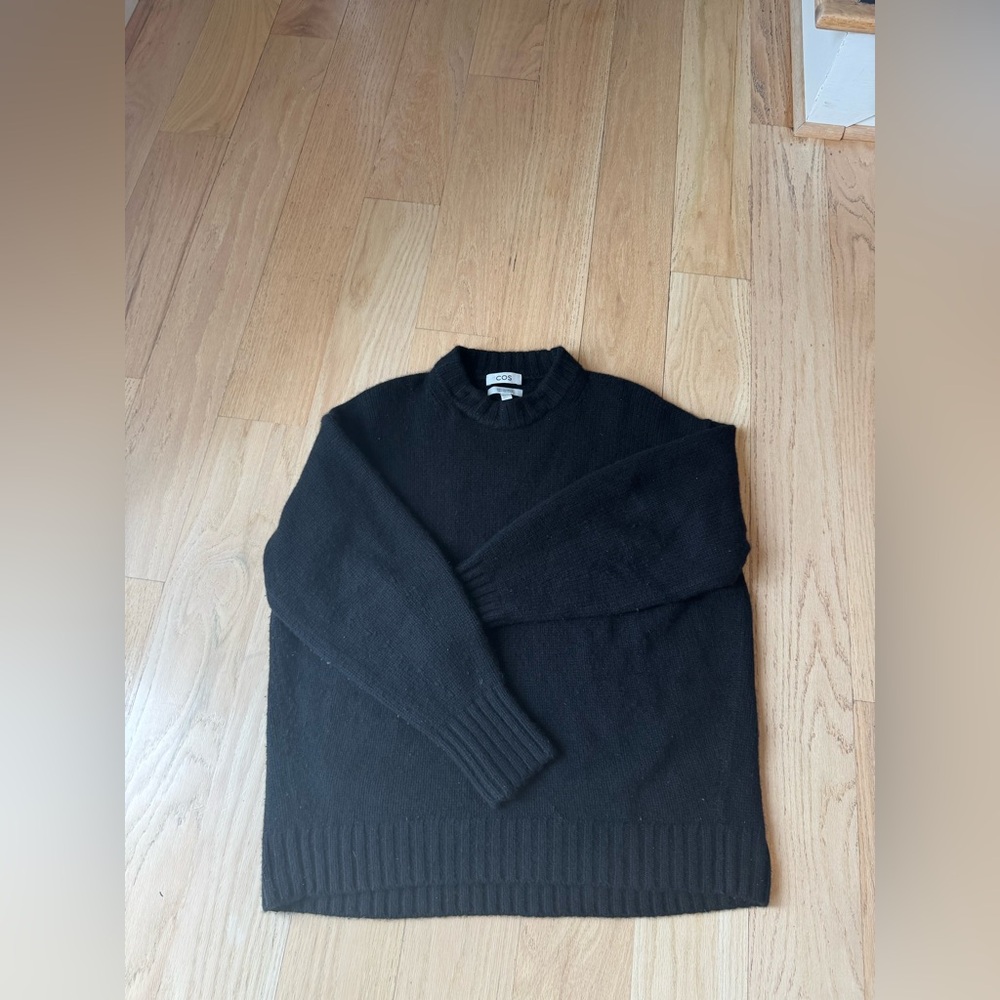 COS men’s chunky cashmere sweater - Picture 3 of 6